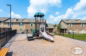 Playground with soft surface